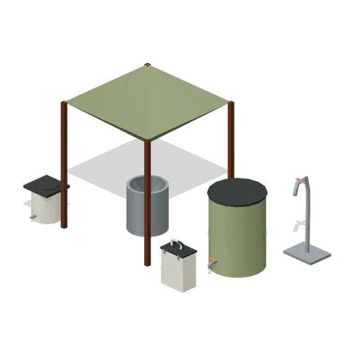 Rainwater Camp (Water Collection and Purification)