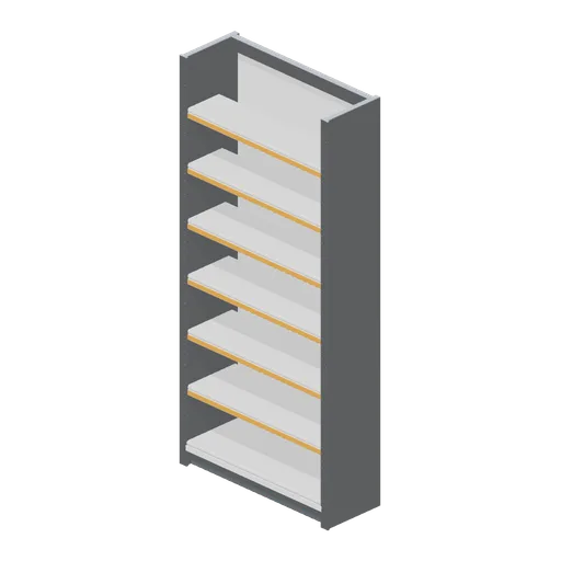 Shop shelving bay 3.0 m (Hardware Store and DIY Warehouse)
