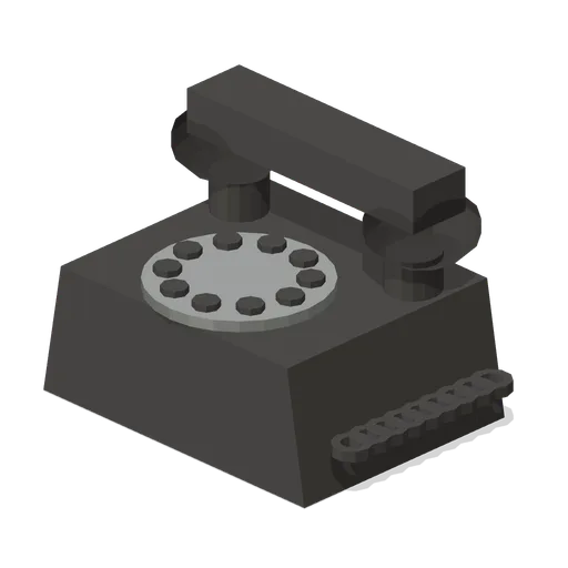 Signal House: Analogue desk telephone