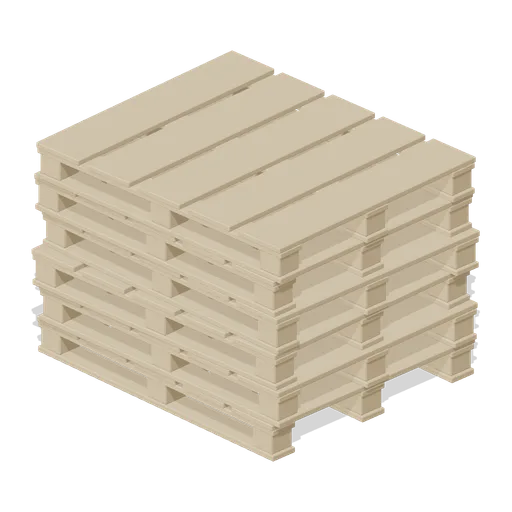 Empty pallet stack (Hardware Store and DIY Warehouse)