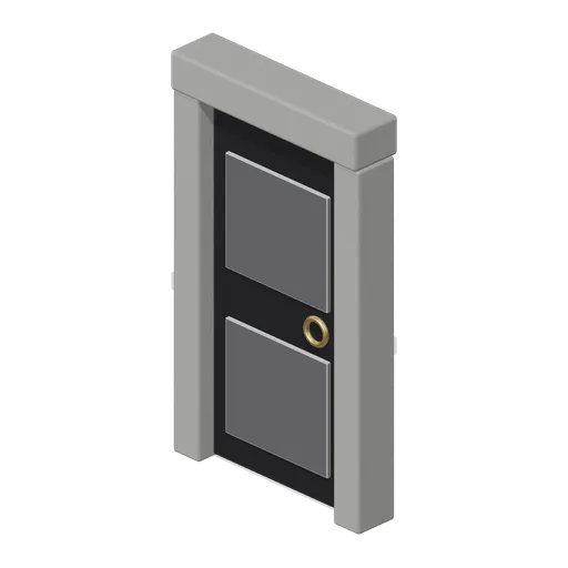 Mausoleum Door (Paranormal Investigation House)