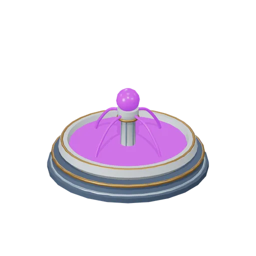 Moonwell restoration fountain (Moonsteel Convergence: MOBA collection)