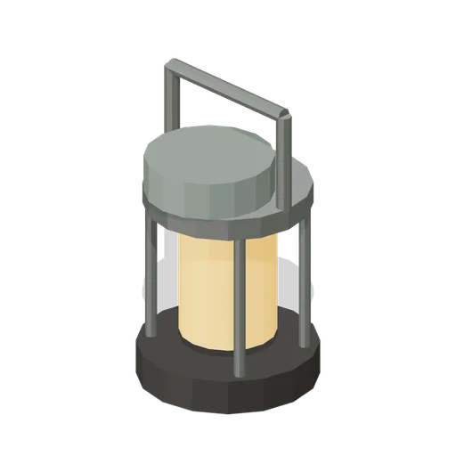 Signal House: Caged storm lantern