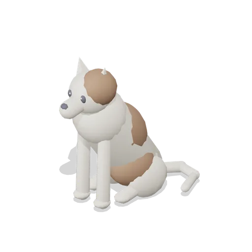 Small Terrier Sitting (Companion Animals and Pet Home)