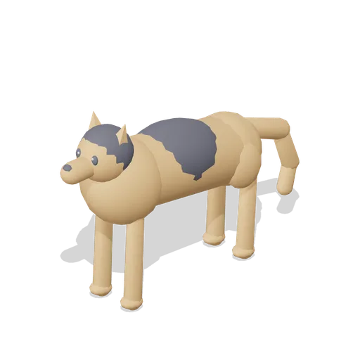 Shepherd Standing (Companion Animals and Pet Home)