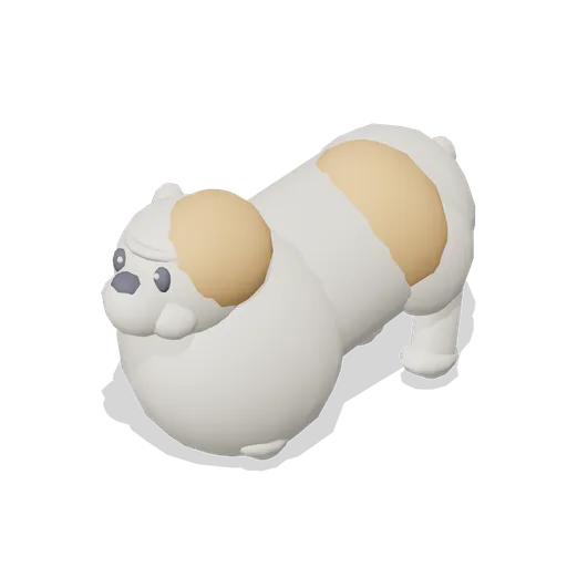 Bulldog Standing (Companion Animals and Pet Home)