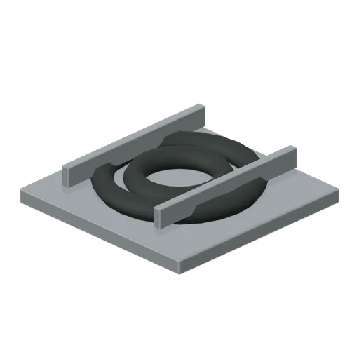 Stove Burner Assembly (Salvage and Repair Workshop)