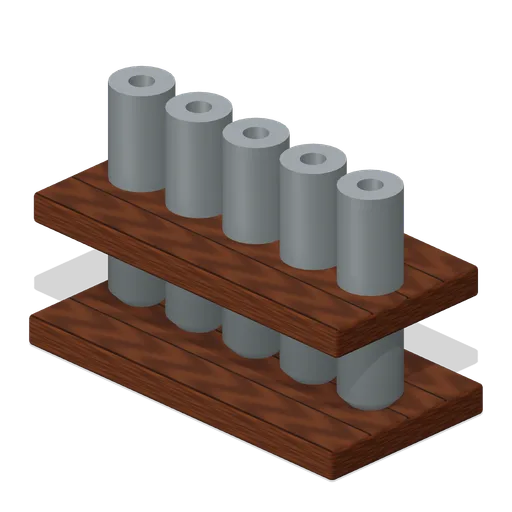 Token Tube Rack (Trading Post and Barter Market)