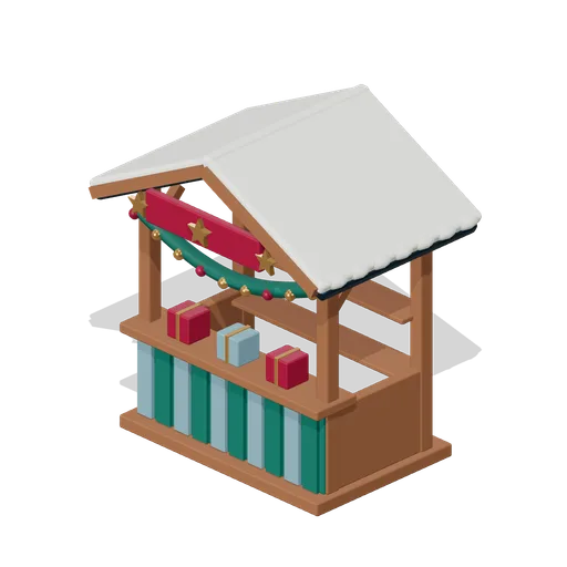 Toy Market Stall (Storybook Christmas Market)