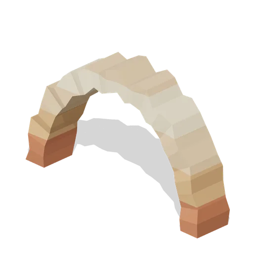 Large walkable natural arch (Desert Canyons and Oases)