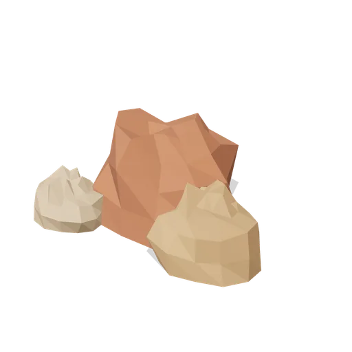 Desert boulder cluster (Desert Canyons and Oases)