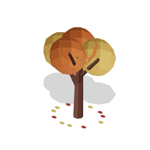 Autumn orchard tree (Turning Seasons)