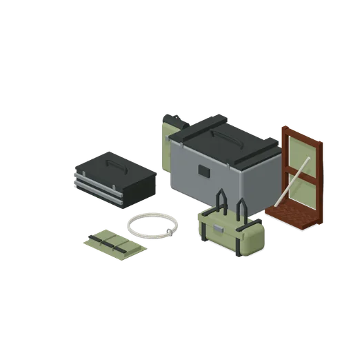 Cargo Staging (Backpacks and Expedition Storage)
