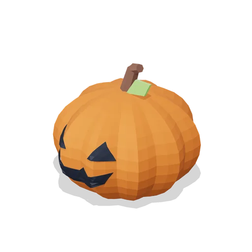 Grinning jack-o’-lantern (Moonlit Mischief: Halloween)