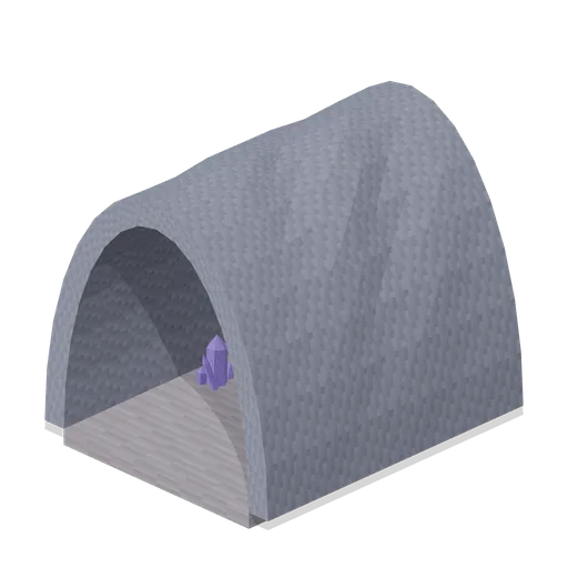 Crystal-lined tunnel (Cave and Crystal Networks)