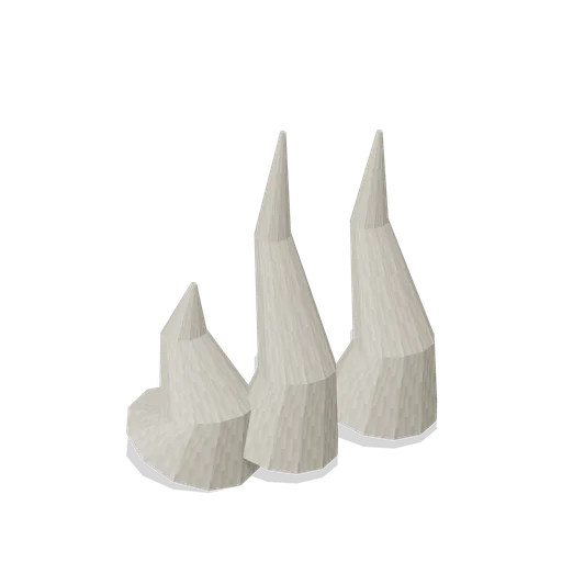 Small stalagmite cluster (Cave and Crystal Networks)