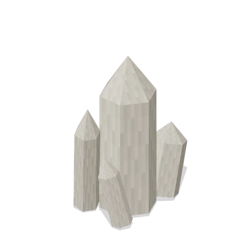 Quartz cluster (Cave and Crystal Networks)