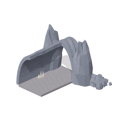 Daylight cave entrance (Cave and Crystal Caverns)