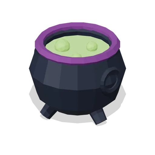 Bubbling witch cauldron (Moonlit Mischief: Halloween)