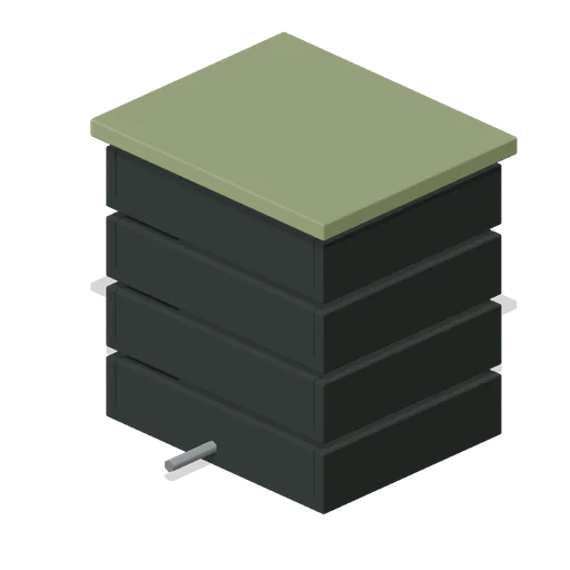 Wormery Tray Stack (Survival Greenhouse and Irrigation)