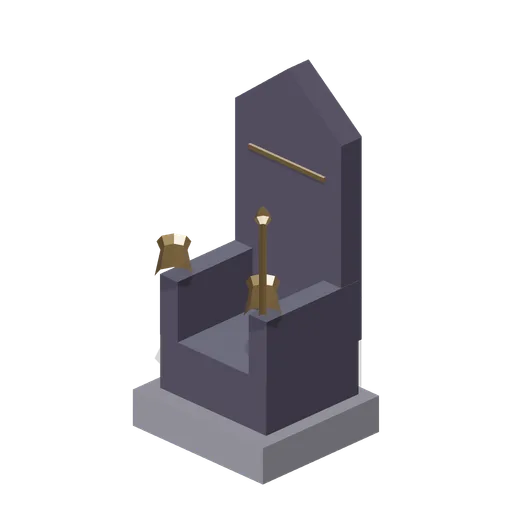 Judgement Throne (Left) (Greek Mythology: Underworld and Olympus)