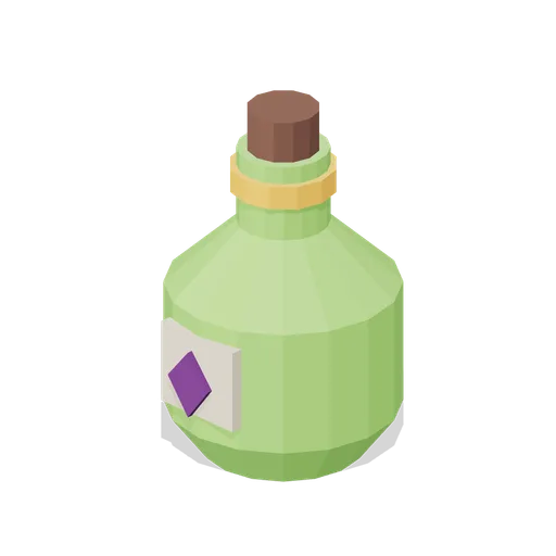 Stoppered potion bottle (Moonlit Mischief: Halloween)