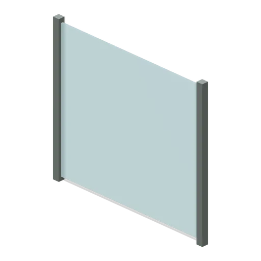 glass viewing straight (Zoo and Safari Park Builder)