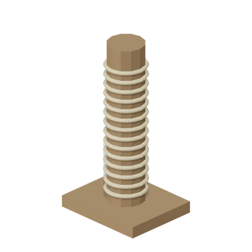 scratching post (Zoo and Safari Park Builder)