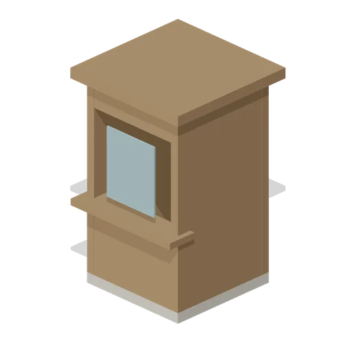 ticket booth (Zoo and Safari Park Builder)