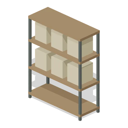 feed store shelving (Zoo and Safari Park Builder)
