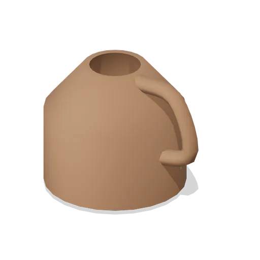 Clay Water Jug (Primitive Crafting Workshop)