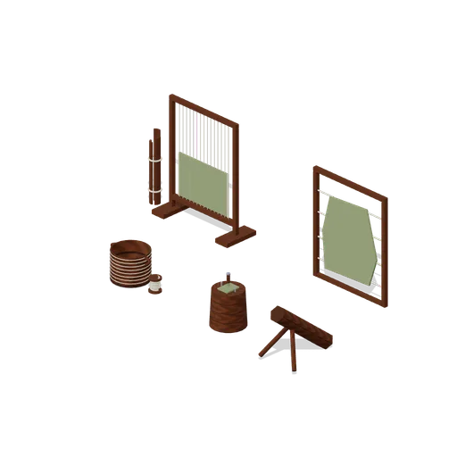 Fibre and Hide Workshop (Primitive Crafting Workshop)
