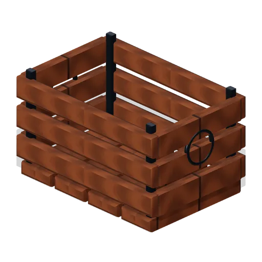 Iron-bound harvest crate (Hollowwick Halloween)
