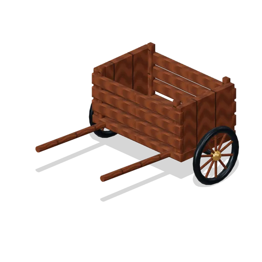 Spoked harvest handcart (Hollowwick Halloween)