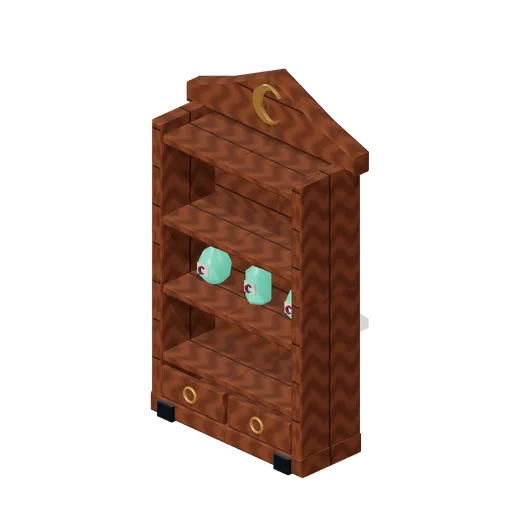 Arched apothecary cabinet (Hollowwick Halloween)