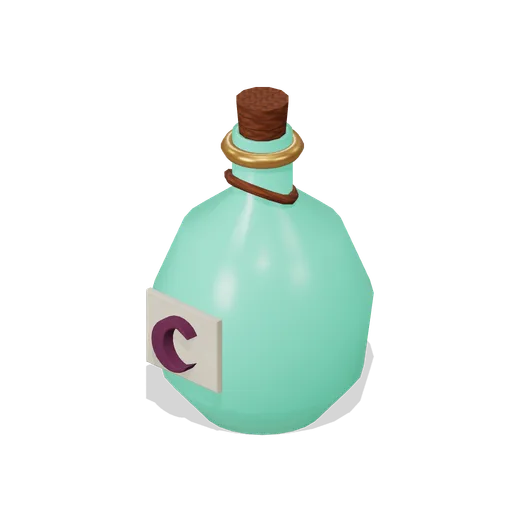 Round elixir bottle (Hollowwick Halloween)