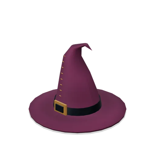 Crooked stitched witch hat (Hollowwick Halloween)