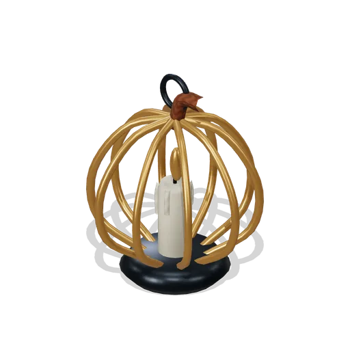 Pumpkin cage lantern (Hollowwick Halloween)