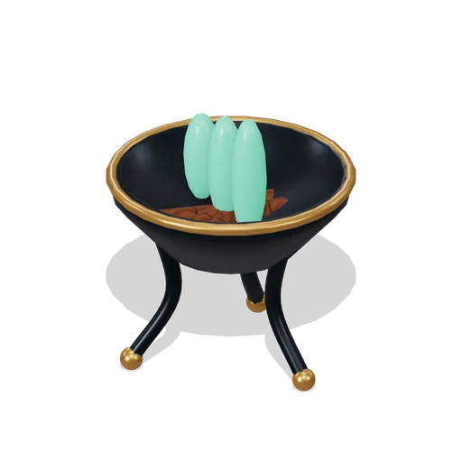 Claw-legged ritual brazier (Hollowwick Halloween)