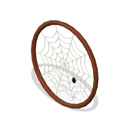 Round cobweb frame (Hollowwick Halloween)
