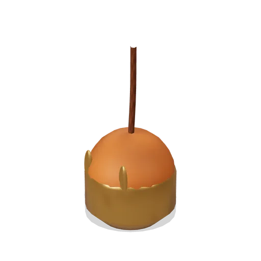 Caramel-dipped apple (Hollowwick Halloween)