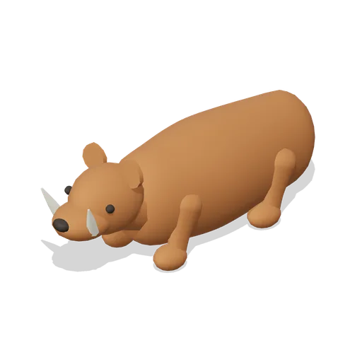 red river hog (Jungle and Rainforest Animals)