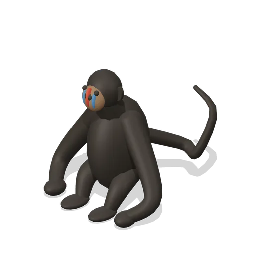 mandrill (Jungle and Rainforest Animals)