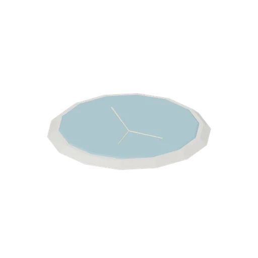 Frozen garden pond (Turning Seasons)