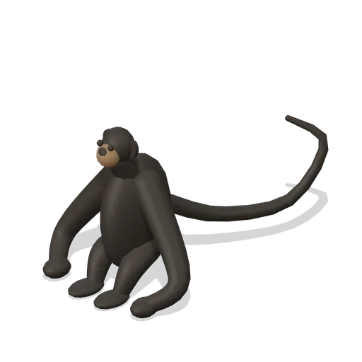 spider monkey (Jungle and Rainforest Animals)