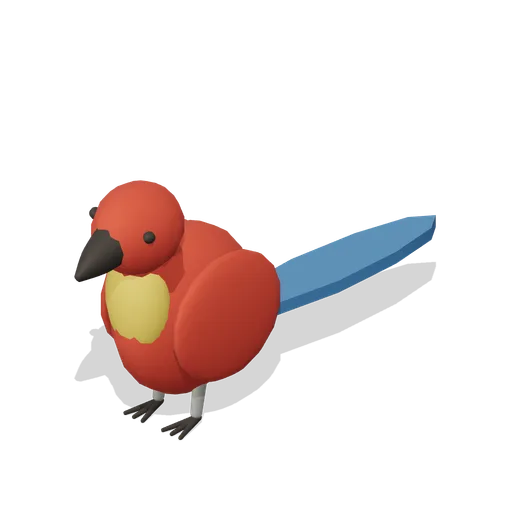 scarlet macaw (Rainforest and Jungle Fauna)