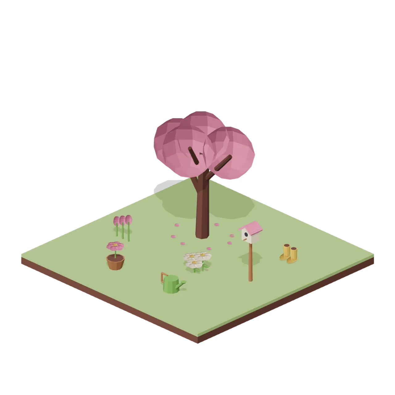 Turning Seasons assembled scene