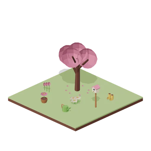 Spring garden (Turning Seasons)