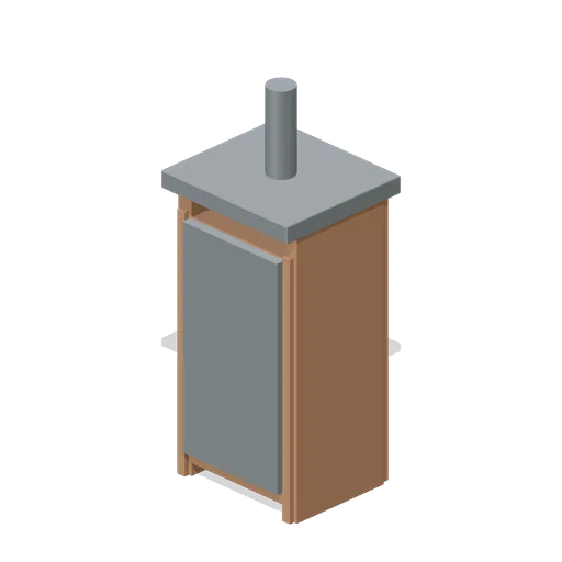 Brick Smoke Cabinet (Survival Food and Preservation)