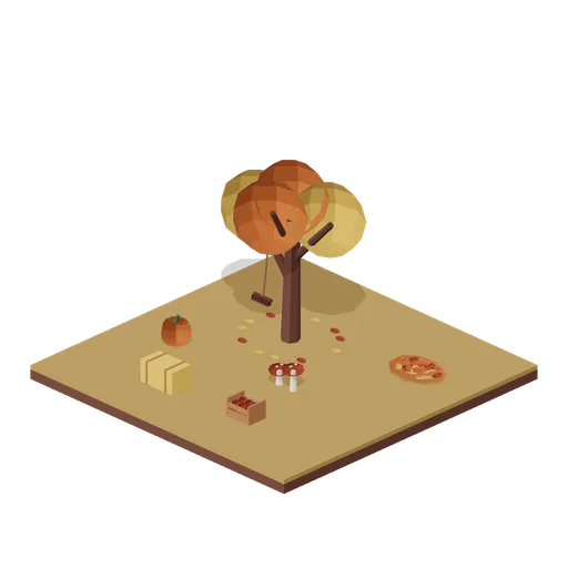 Autumn garden (Turning Seasons)